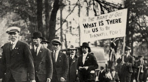 Από τη διαμαρτυρία των βετεράνων πολέμου στο Τορόντο,  1918 
