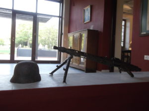 Γερμανικό πολυβόλο που χρησιμοποιήθηκε στις εκτελέσεις στο Θυσιαστήριο της Λευτεριάς.