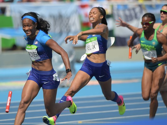 usa 4x100 rio