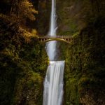 12.Multnomah Falls’ Benson Bridge in Oregon, USA