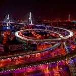 3.Nanpu Bridge in Shanghai, China