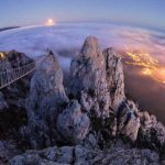4.Ai-Petry Bridge Ukrain. Night, Full Moon – Photo by Denis Belitsky