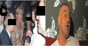 αρχηγός φασιστικής οργάνωσης με Λεπέν
