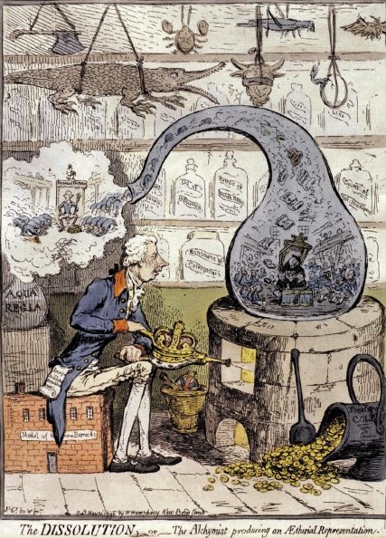 James_Gillray_-_alchemy