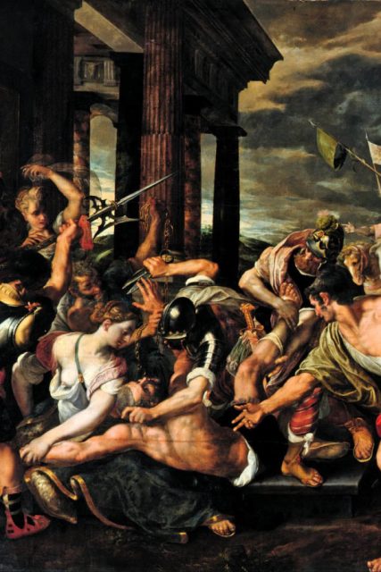 Jodocus_van_Winghe_-_Delilah’s_Betrayal_and_Samson’s_Imprisonment_by_the_Philistines_-_Google_Art_Project