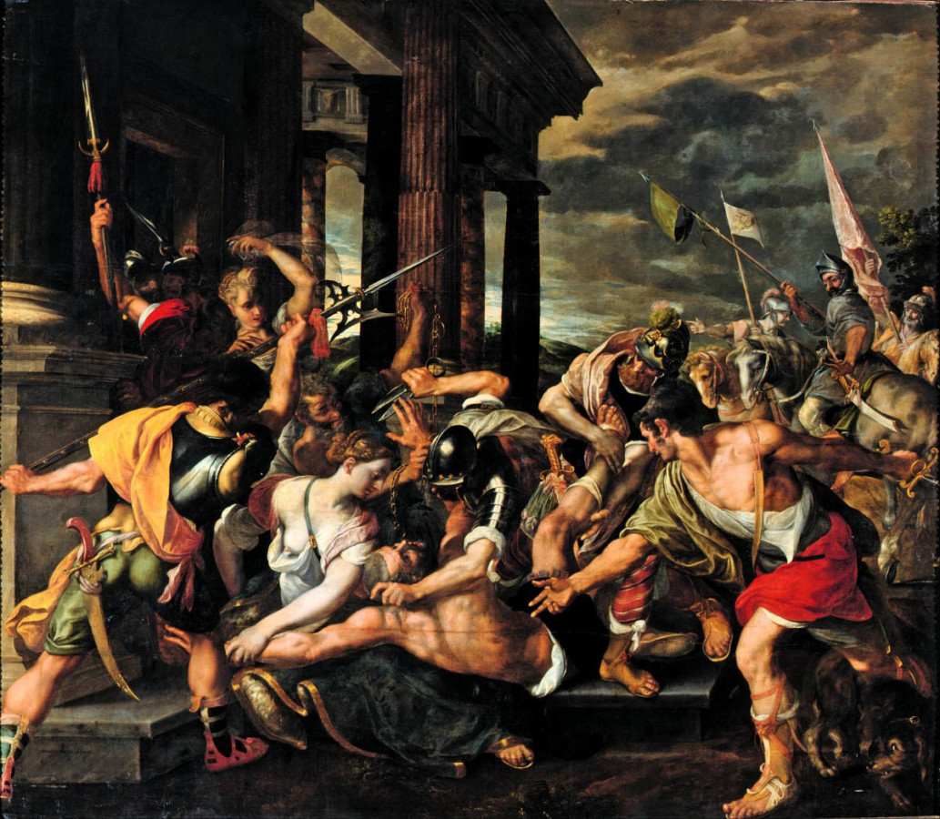 Jodocus_van_Winghe_-_Delilah’s_Betrayal_and_Samson’s_Imprisonment_by_the_Philistines_-_Google_Art_Project
