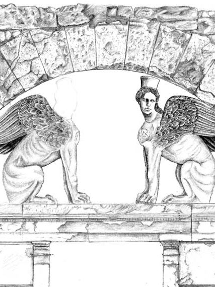 Σφίγγα-αναπαράσταση-2