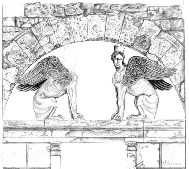 Σφίγγα-αναπαράσταση-2