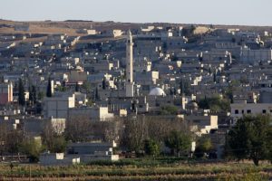 Μια άποψη του Κομπανί πριν απο τον Σεπτέμβρη του 2014