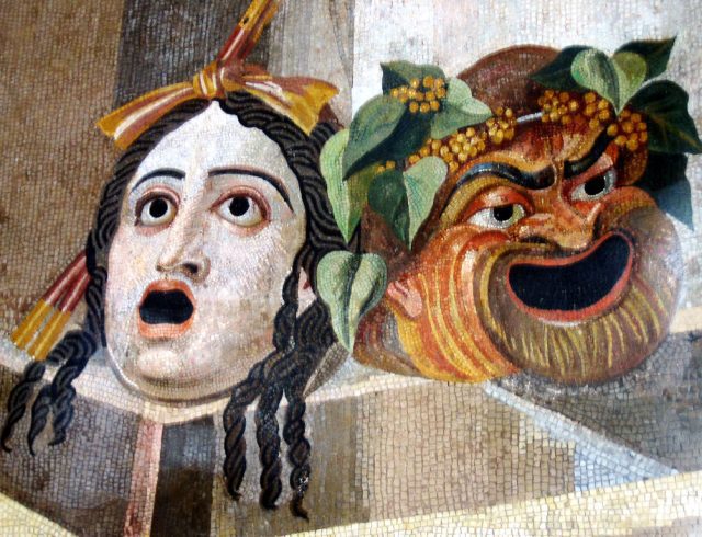 Tragic_comic_masks_-_roman_mosaic