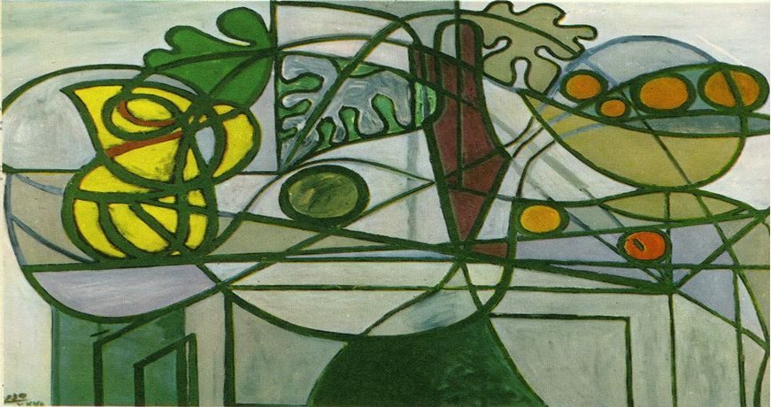 Picasso Nature morte. 1931. 125 x 190 cm. Oil on canvas. Mor