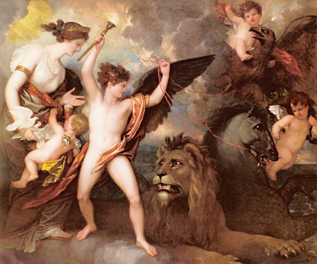Benjamin_west_omnia_vincit_amor_1809