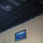 Το κτίριο κινδύνευσε να καεί από τις επιχειρήσεις του τουρκικού στρατού