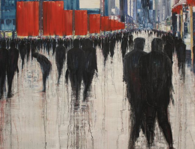 together_we_are_many__200x180cm__oil_o_by_lesley_oldaker-d6wl1zf