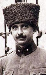 Ο Τούρκος αντιπρόσωπος στη Διάσκεψη της Λωζάνης, Ισμέτ Πασάς, γνωστός κατόπιν ως Ισμέτ Ινονού. 