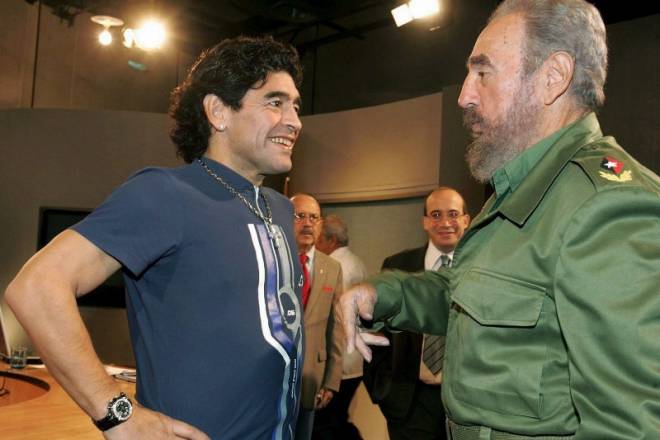 maradona-fidel