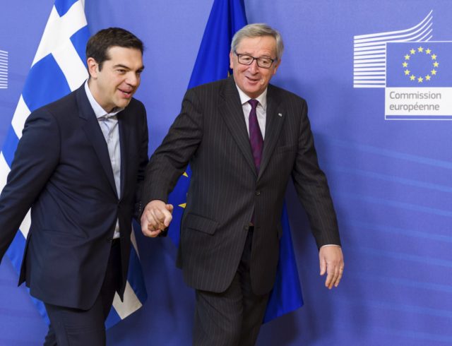 Jean-Claude Juncker, Alexis Tsipras