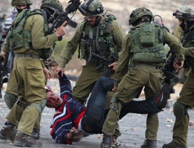 israeli-soldiers-palestinian
