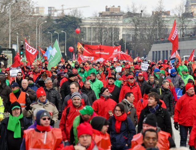 greve- belgique