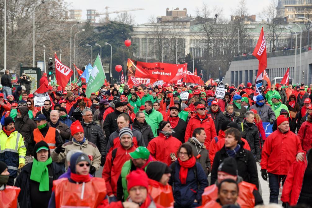 greve- belgique