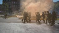 2019_04_13_police_square_up_aginst_yellow_vest_protesters_in_toulouse