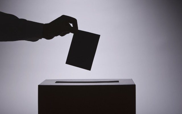 Person voting