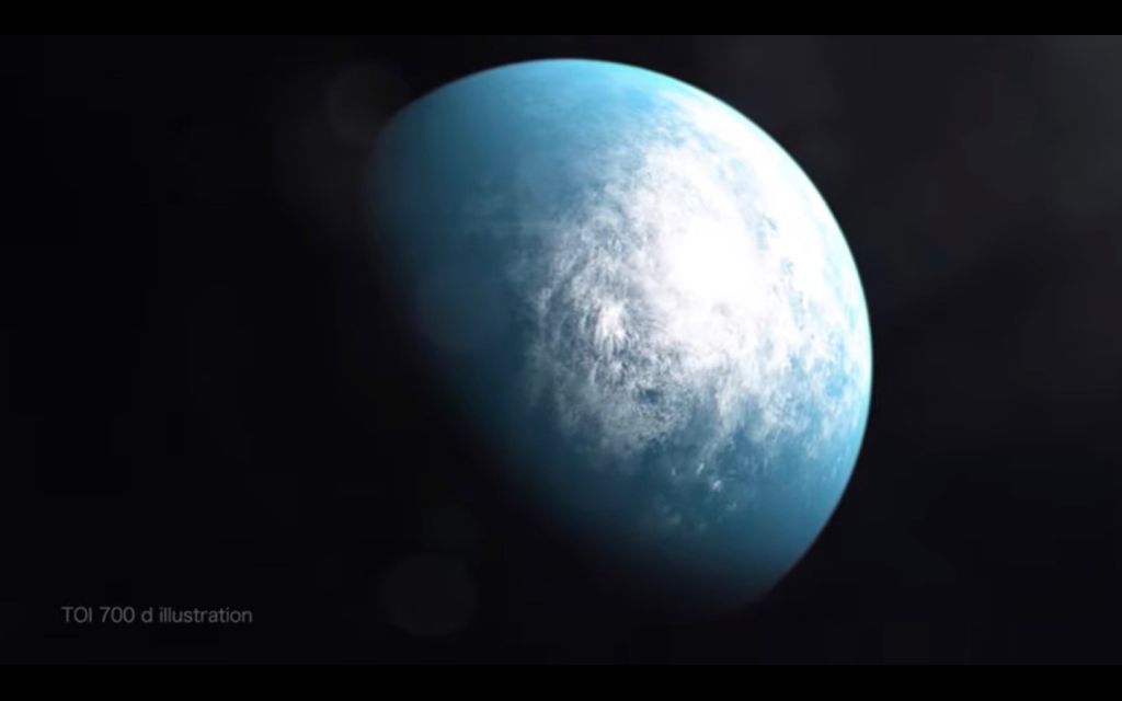 ΕξωπλανήτηςTOI-700dΠηγήNASAsGoddardSpaceFlightCenter