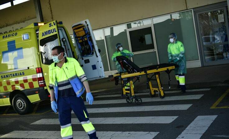 Spain Virus Outbreak