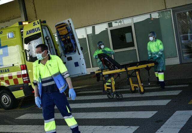 Spain Virus Outbreak