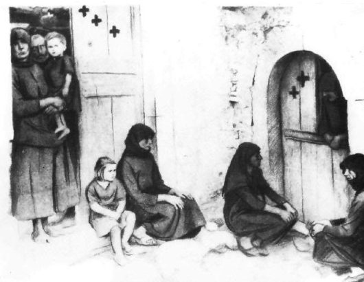 Αμυράς. Οι σταυροί στα σπίτια είναι τόσοι, όσοι και τα θύματα που είχε το κάθε σπίτι…