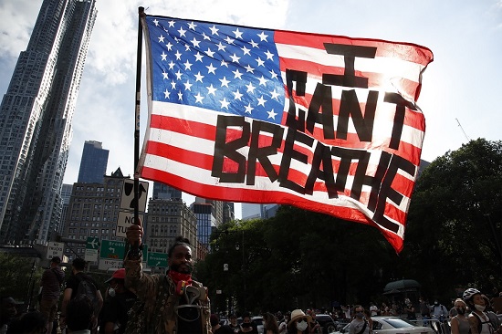 NYC protest in wake of George Floyd death in Minneapolis