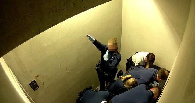 Chovanec-police-violence-Nazi-salute