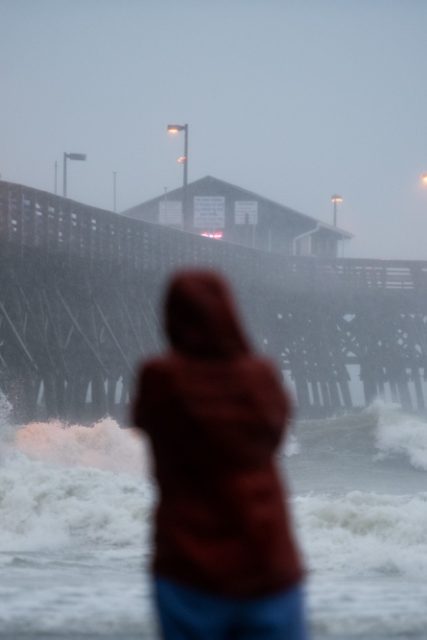 Hurricane Isaiah Makes Landfall In South Carolina