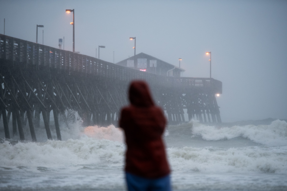 Hurricane Isaiah Makes Landfall In South Carolina