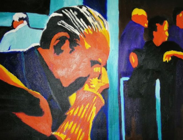 πίνακας ζωγραφικής συνταξιούχοι