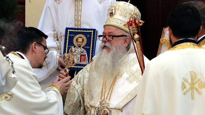 Χρυσόστομος τοποτηρητής Μητροπολίτης Σερβίας