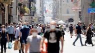 Ιταλία Ρώμη κορονοϊος