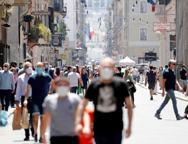 Ιταλία Ρώμη κορονοϊος