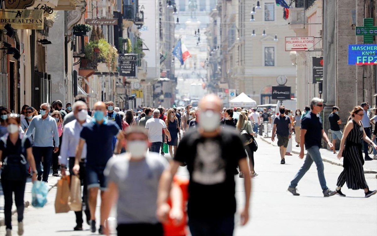 Ιταλία Ρώμη κορονοϊος