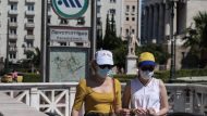 Αθήνα, μάσκα, κορονοϊός
