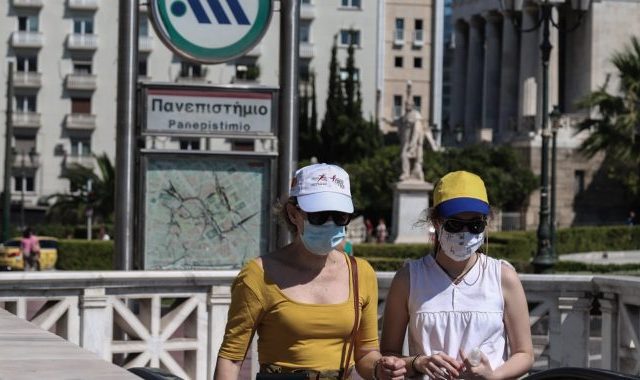 Αθήνα, μάσκα, κορονοϊός