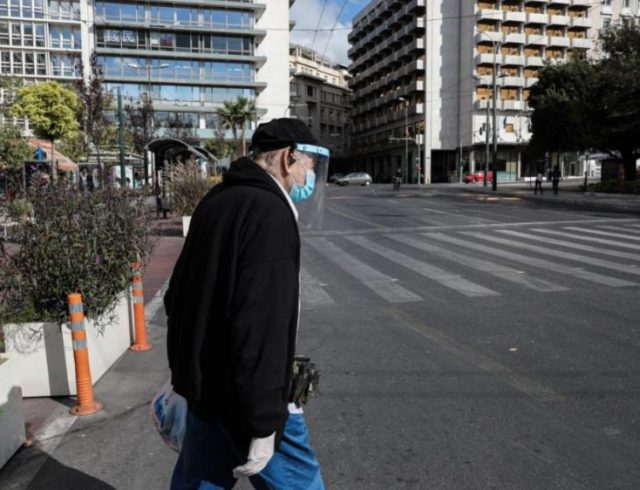 Αθήνα μάσκες, κορωνοϊός