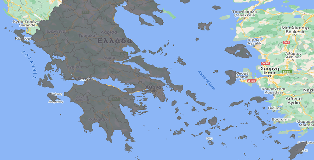 Χάρτης κορωνοϊός