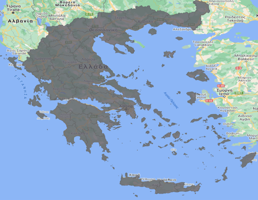 Χάρτης κορωνοϊός