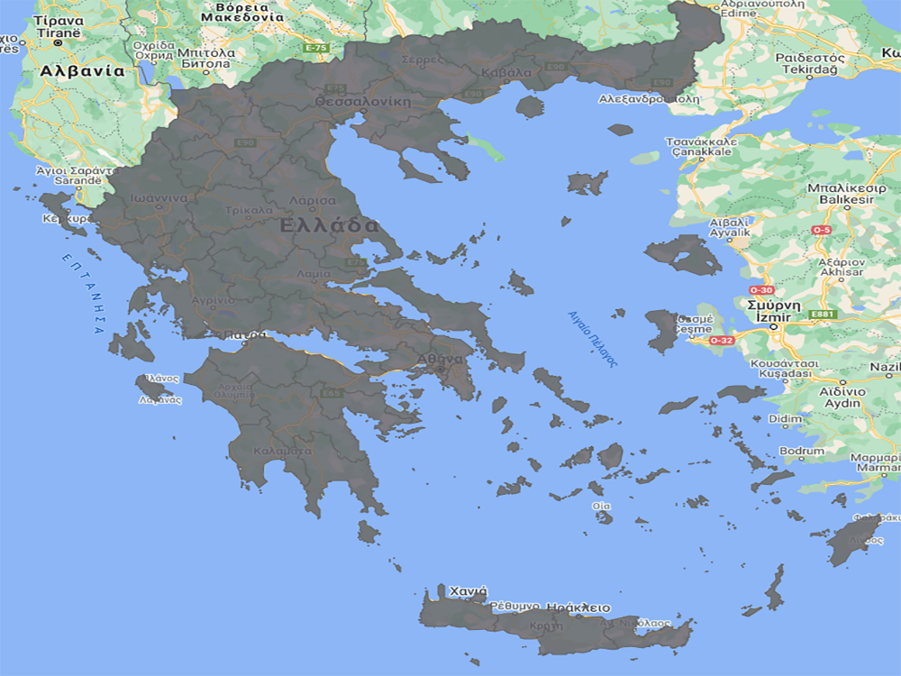 Χάρτης κορωνοϊός