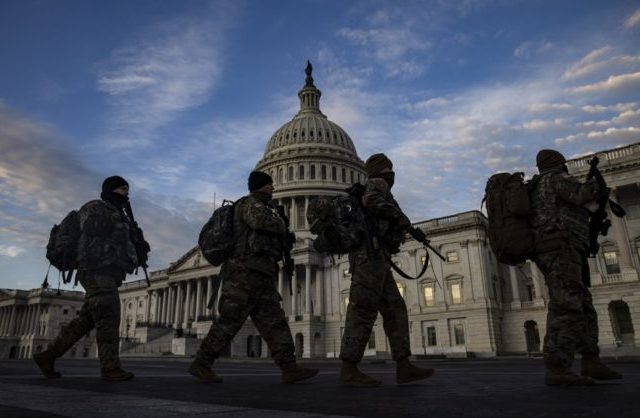 US Capitol ahead of Inauguration of US President-elect Joe Biden