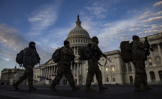 US Capitol ahead of Inauguration of US President-elect Joe Biden
