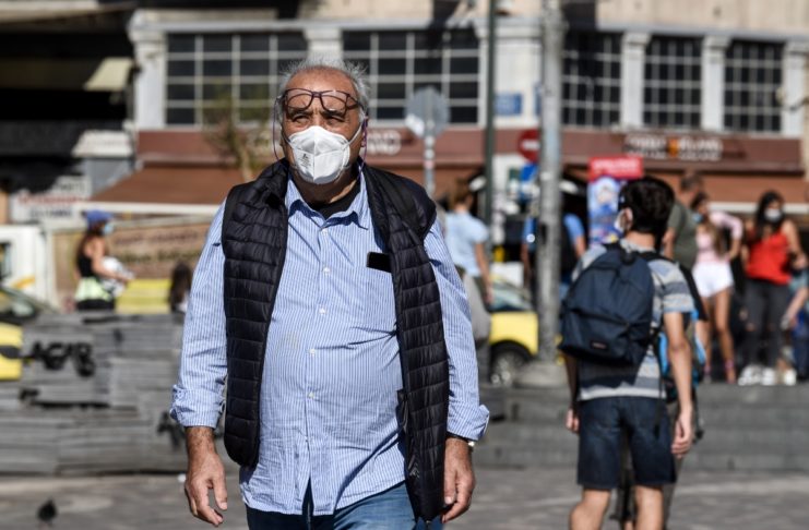 μασκα κορωνοϊός
