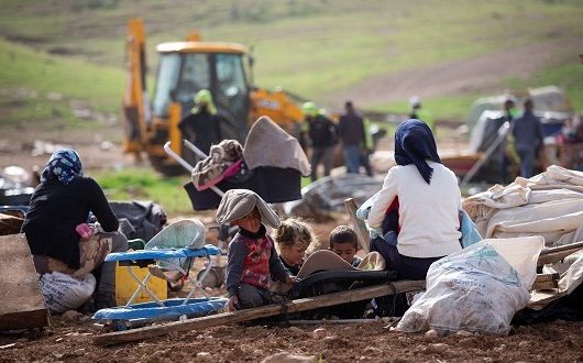Israel Palestinians Demolished Village