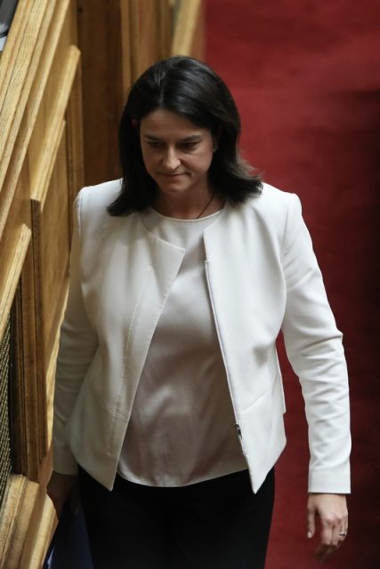 discussion; lawmaker; Parliament; plenary; plenum; speech; Βουλή; Κοινοβούλιο; βουλευτής; ολομέλεια; ομιλία; συνεδρίαση; παιδεία; Νίκη Κεραμέως; Niki Kerameus;